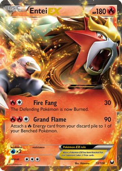 Entei EX (13/108) [Black & White: Dark Explorers]-1