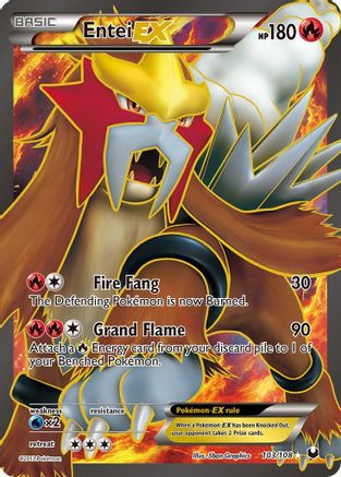 Entei EX (103/108) [Black & White: Dark Explorers]-1