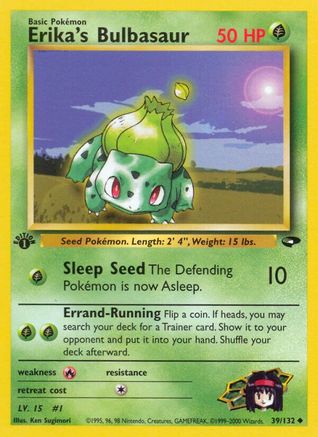 Erika's Bulbasaur (39/132) [Gym Challenge Unlimited]-1