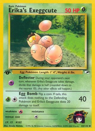 Erika's Exeggcute (43/132) [Gym Heroes Unlimited]-1