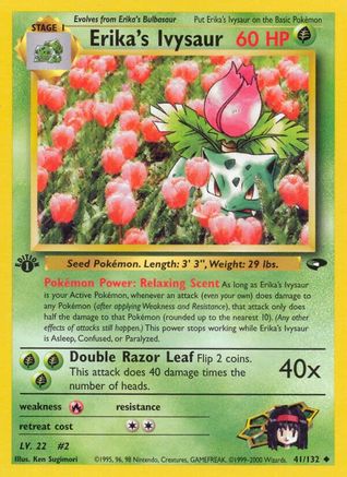 Erika's Ivysaur (41/132) [Gym Challenge Unlimited]-1