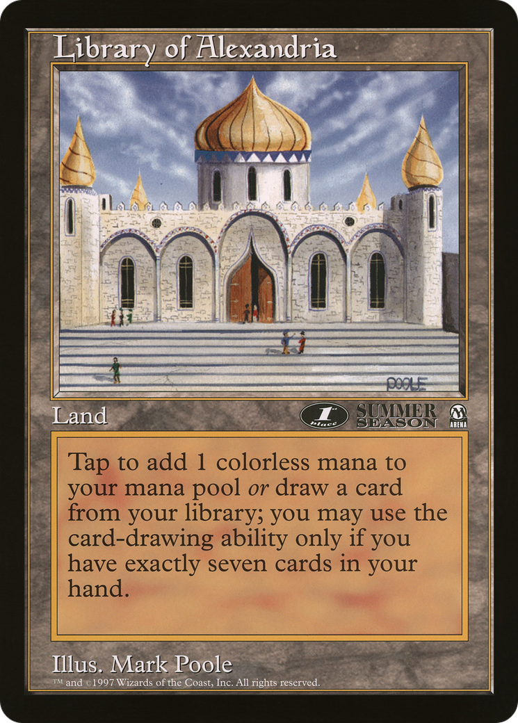 Library of Alexandria (OLEP-011) - Oversized League Prizes-1