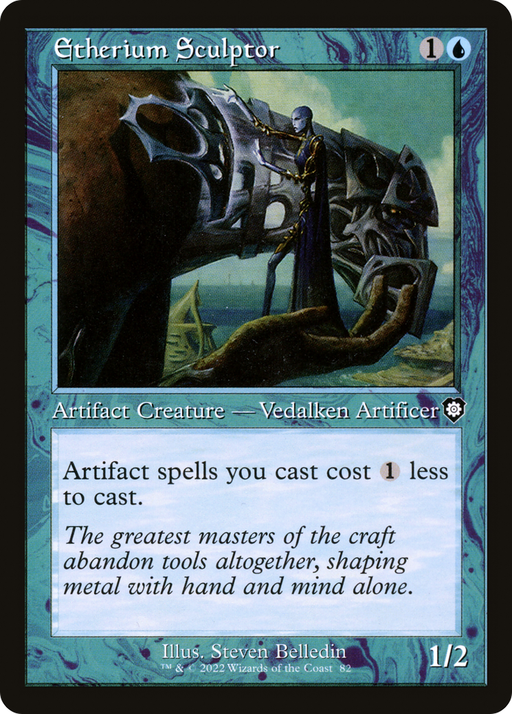 Etherium Sculptor (Retro) [The Brothers' War Commander]-1