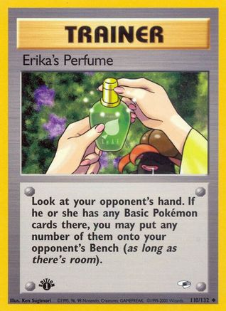 Erika's Perfume (110/132) [Gym Heroes 1st Edition]-1