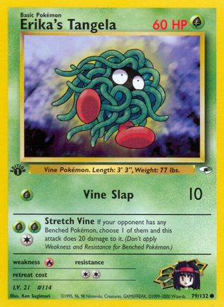 Erika's Tangela (79/132) [Gym Heroes 1st Edition]-1