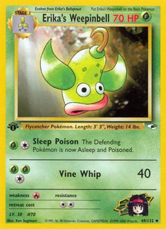 Erika's Weepinbell (49/132) [Gym Heroes 1st Edition]-1