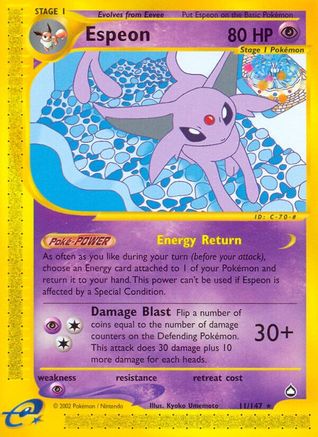 Espeon (11/147) [Aquapolis]-1