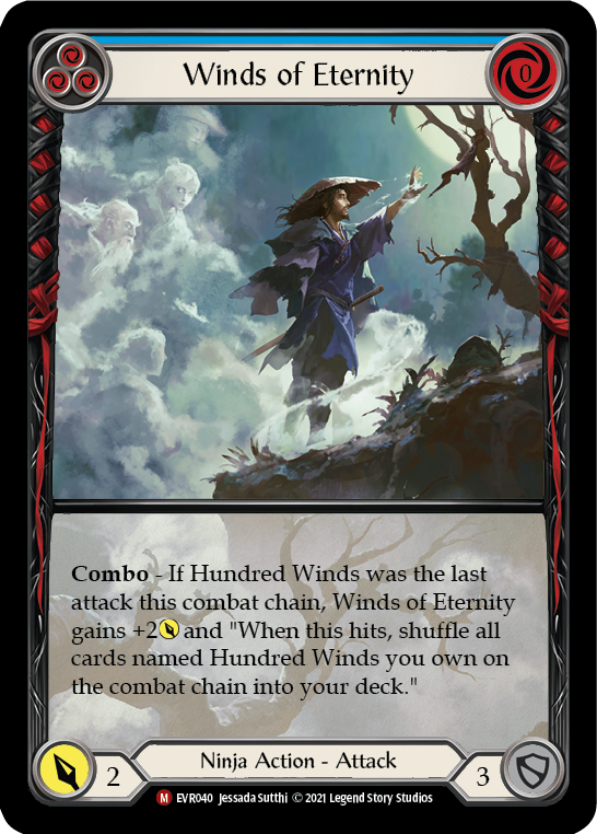 Winds of Eternity [EVR040] (Everfest)  1st Edition Extended Art Rainbow Foil-2