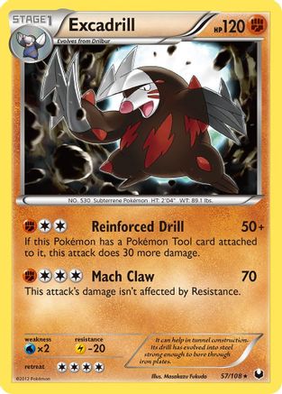 Excadrill (57/108) [Black & White: Dark Explorers]-1