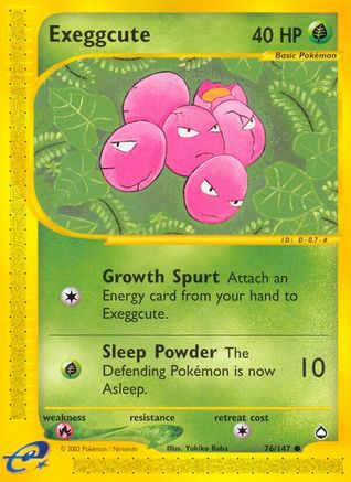 Exeggcute (76/147) [Aquapolis]-1