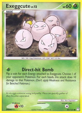 Exeggcute (82/123) [Diamond & Pearl: Mysterious Treasures]-1