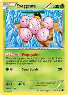 Exeggcute (4/116) [Black & White: Plasma Freeze]-1