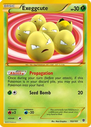 Exeggcute (102/101) [Black & White: Plasma Blast]-1