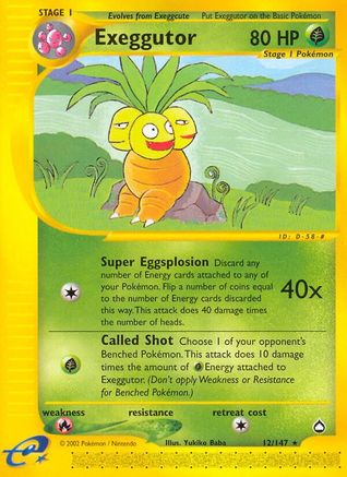Exeggutor (12/147) [Aquapolis]-1