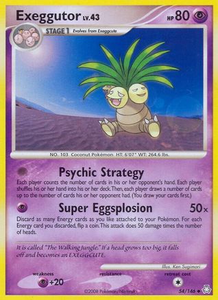 Exeggutor (54/146) [Diamond & Pearl: Legends Awakened]-1