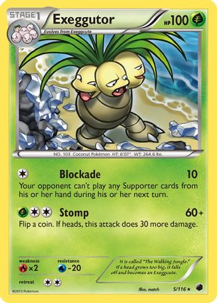 Exeggutor (5/116) [Black & White: Plasma Freeze]-1