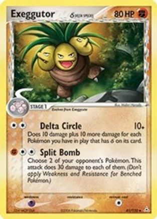 Exeggutor (41/110) (Delta Species) [EX: Holon Phantoms]-1