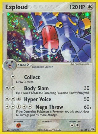 Exploud (3/106) (Stamped) [EX: Emerald]-1