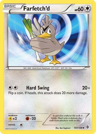 Farfetch'd (107/149) [Black & White: Boundaries Crossed]-1