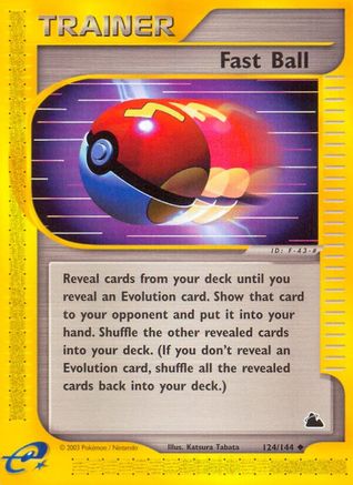 Fast Ball (124/144) [Skyridge]-1