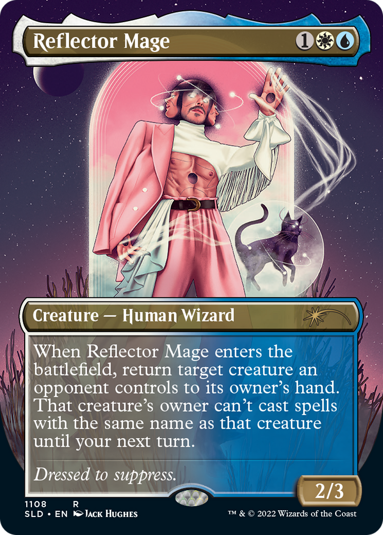 Reflector Mage (Borderless) [Secret Lair Drop Series]-1