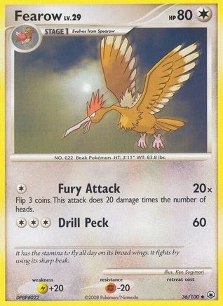 Fearow (36/100) [Diamond & Pearl: Majestic Dawn]-1