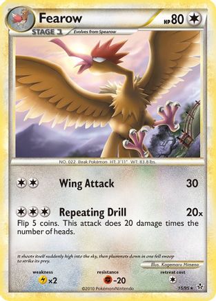 Fearow (15/95) [HeartGold & SoulSilver: Unleashed]-1