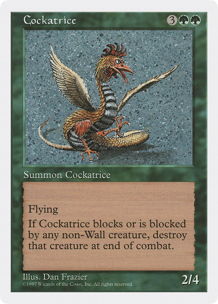 Cockatrice [Fifth Edition]-1