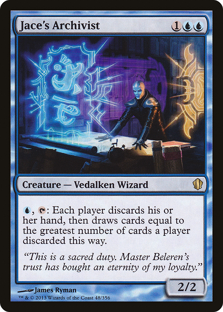 Jace's Archivist [Commander 2013]-1