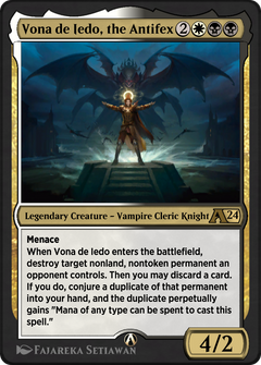 Vona de Iedo, the Antifex (YOTJ-028) - Alchemy: Outlaws of Thunder Junction-1