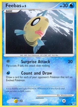 Feebas (104/147) [Platinum: Supreme Victors]-1