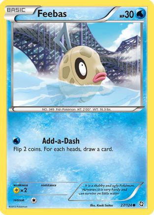Feebas (27/124) [Black & White: Dragons Exalted]-1