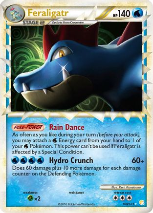 Feraligatr (108/123) [HeartGold & SoulSilver: Base Set]-1