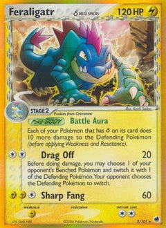Feraligatr (2/101) (Delta Species) [EX: Dragon Frontiers]-1