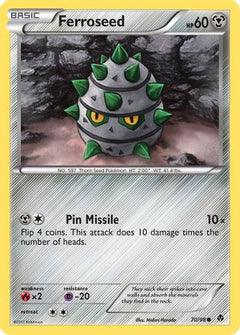 Ferroseed (70/98) [Black & White: Emerging Powers]-1