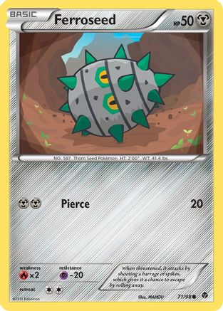 Ferroseed (71/98) [Black & White: Emerging Powers]-1