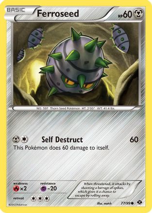 Ferroseed (77/99) [Black & White: Next Destinies]-1
