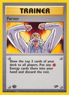 Fervor (124/132) [Gym Challenge 1st Edition]-1