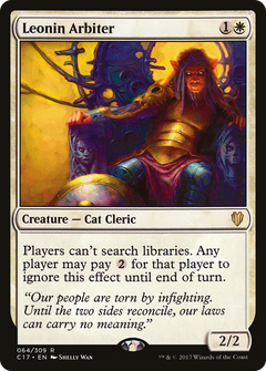 Leonin Arbiter [Commander 2017]-1