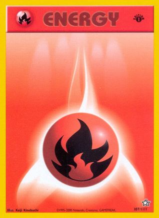 Fire Energy (107/111) [Neo Genesis Unlimited]-1