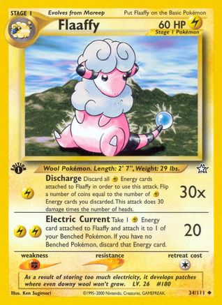 Flaaffy (34/111) [Neo Genesis 1st Edition]-1