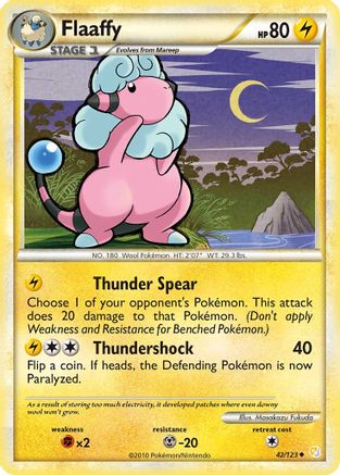 Flaaffy (42/123) [HeartGold & SoulSilver: Base Set]-1