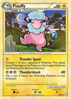 Flaaffy (43/95) [HeartGold & SoulSilver: Call of Legends]-1