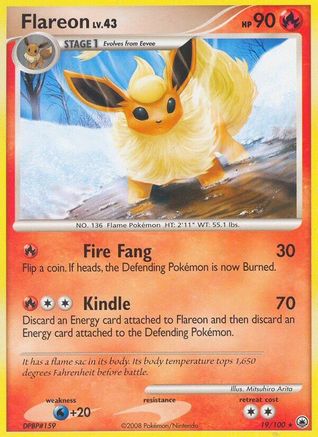 Flareon (19/100) [Diamond & Pearl: Majestic Dawn]-1