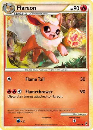 Flareon (44/95) [HeartGold & SoulSilver: Call of Legends]-1