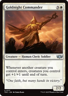 Goldnight Commander [Tarkir: Dragonstorm Commander]-1