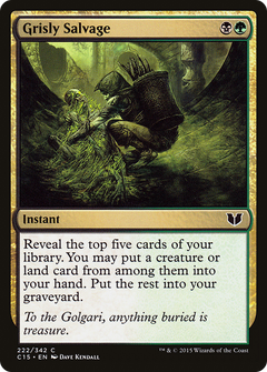 Grisly Salvage [Commander 2015]-1