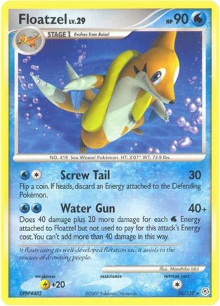 Floatzel (26/130) [Diamond & Pearl: Base Set]-1