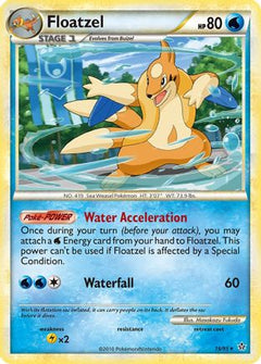 Floatzel (16/95) [HeartGold & SoulSilver: Unleashed]-1