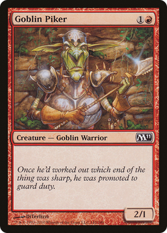 Goblin Piker [Magic 2011]-1